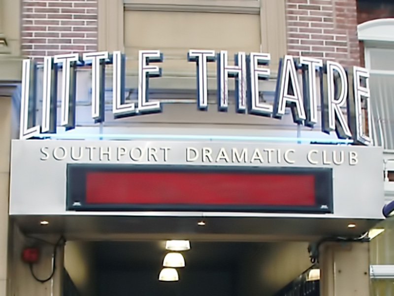Little Theatre Southport Signage