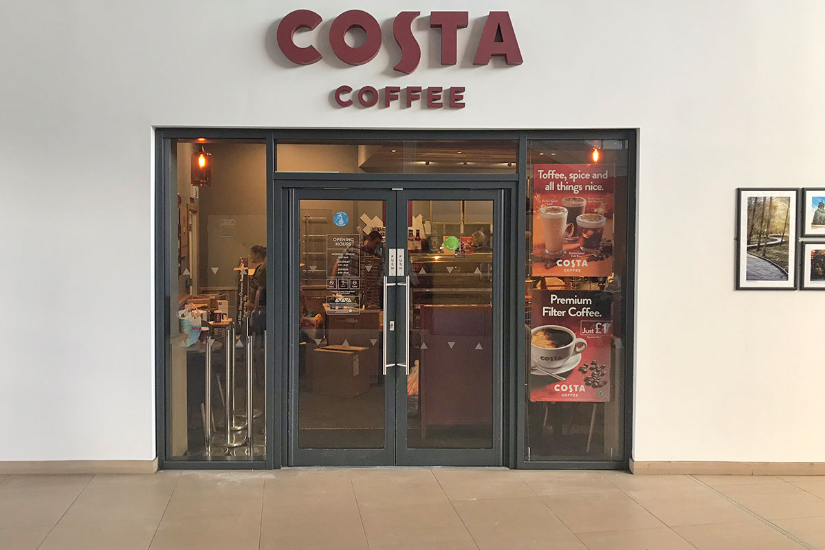 Costa Coffee Sign