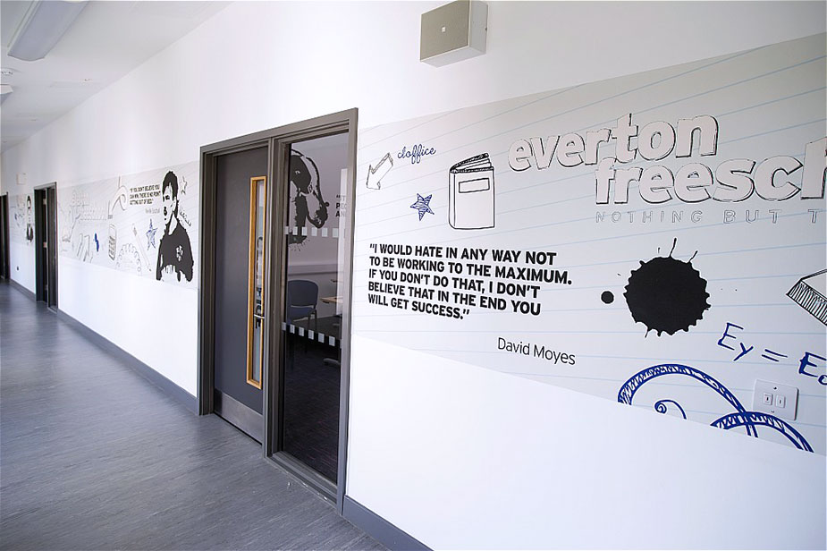 Everton Free School Bespoke Printed Wallpaper