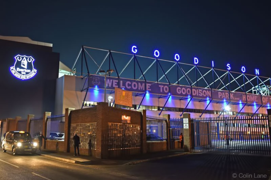 Everton Football stadia signage contractor