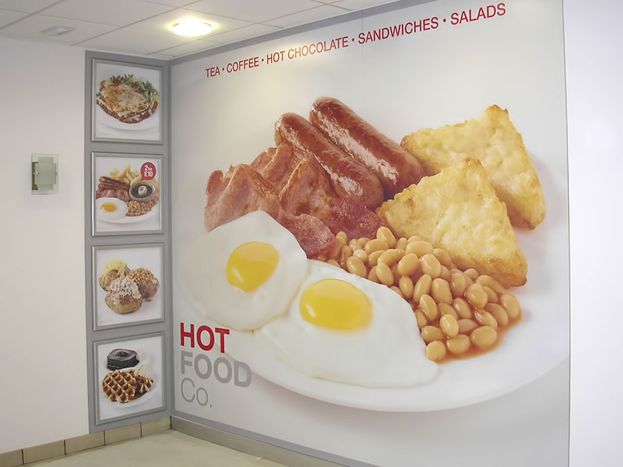 Hot Food Company Roadchef Motorway Services Signage