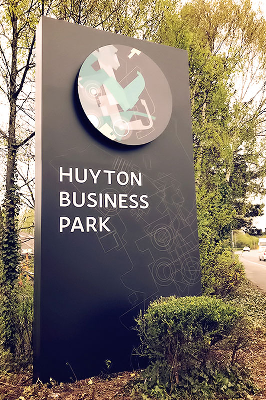 Huyton Business Park Totem Sign
