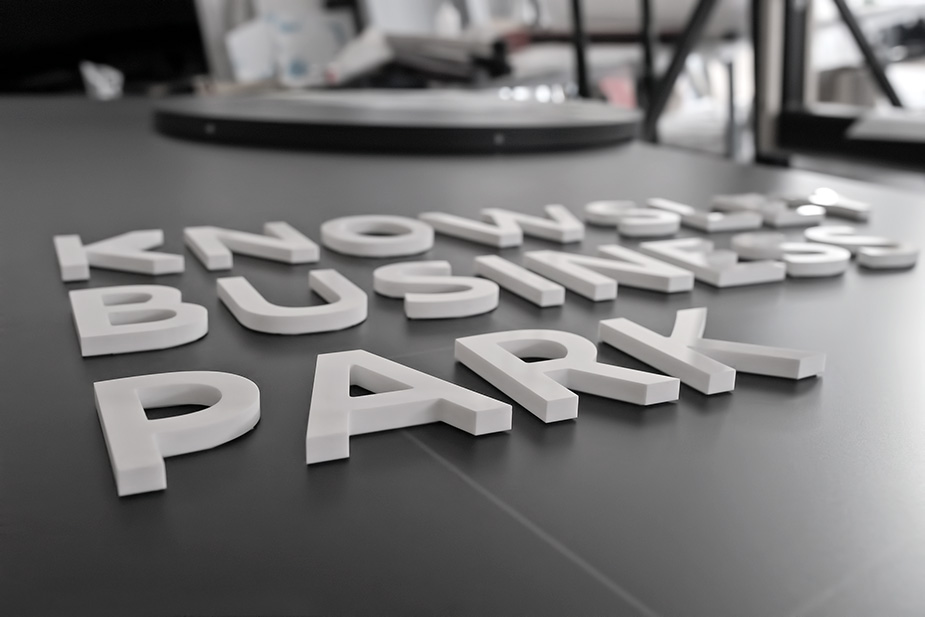 Foamex CNC Routered Letters