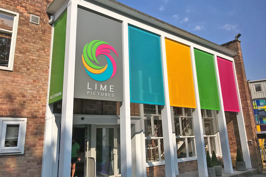 Lime Pictures Liverpool Signage