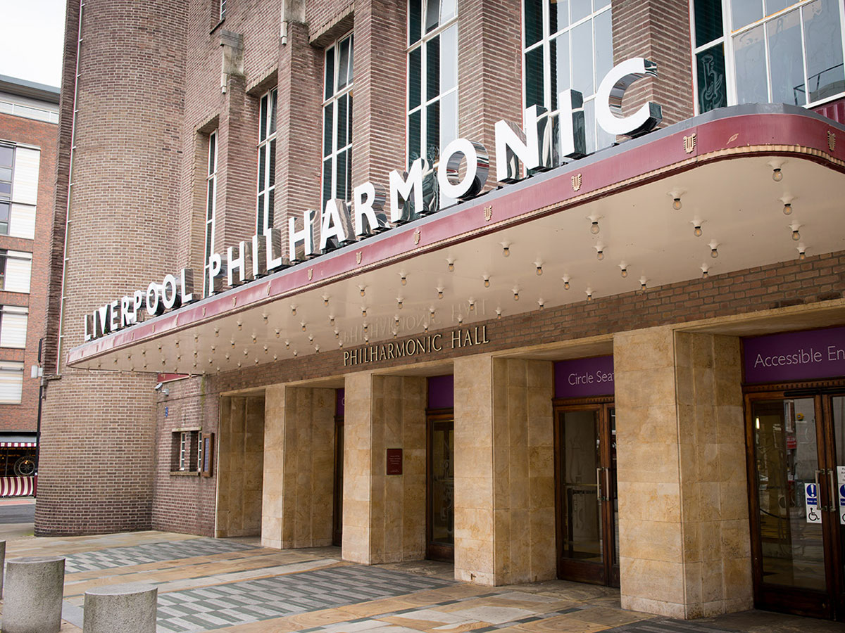 Liverpool Philharmonic - Signage manufacturer