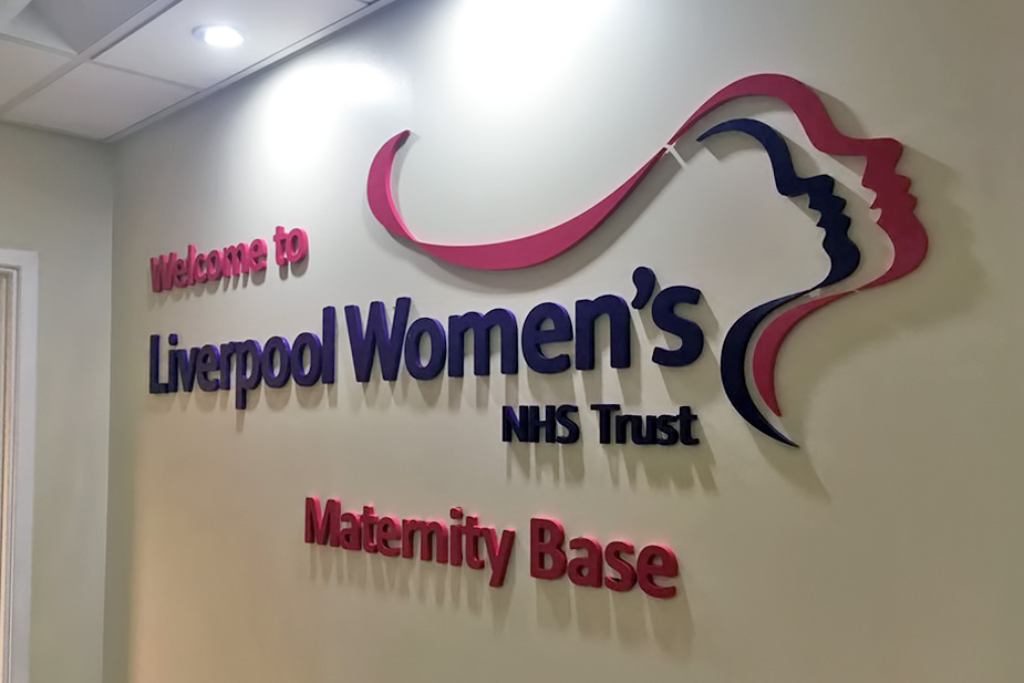 Liverpool Women's NHS Trust Signage