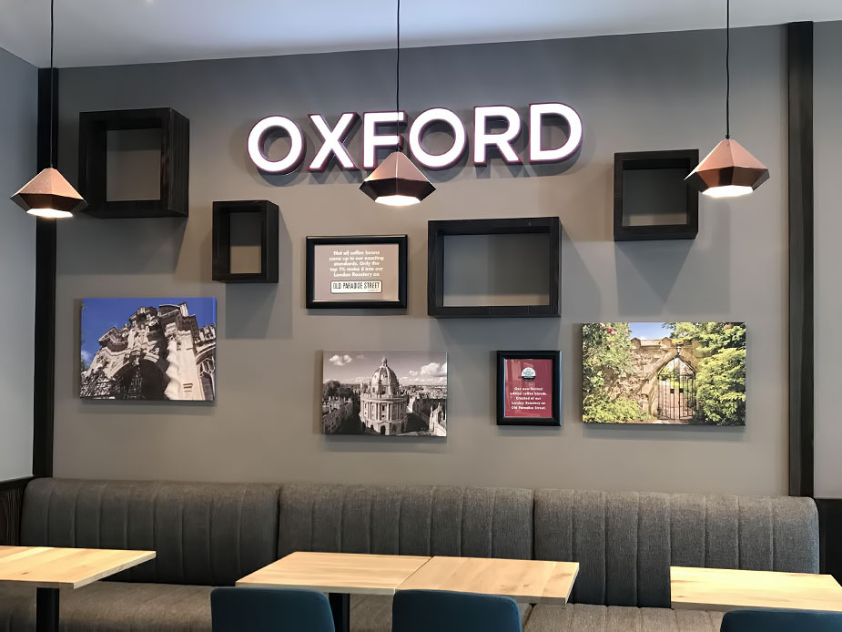Next Oxford - Exhibition Signage Display