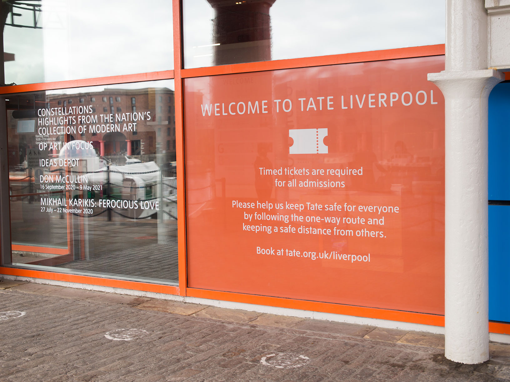 Tate Liverpool Window Vinyl