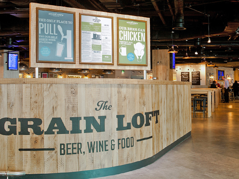 Manchester Airport Signage Contractor The Grain Loft