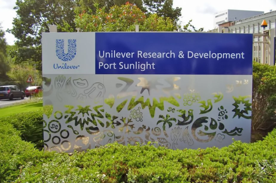 Unilever Freestanding Signage Port Sunlight