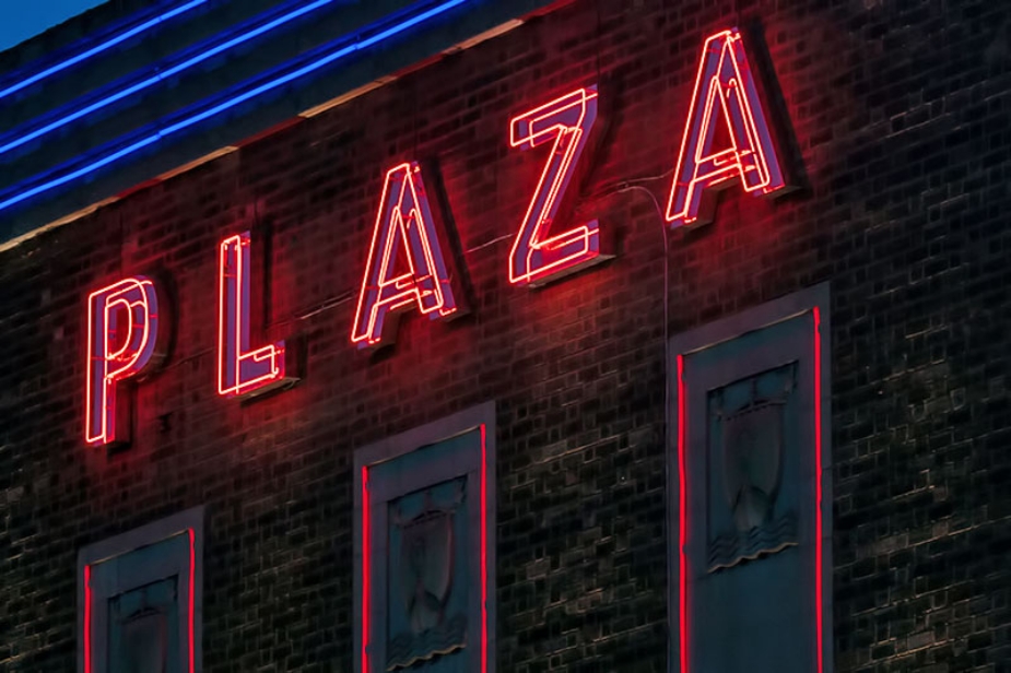 The Plaza Waterloo Neon Sign Specialist