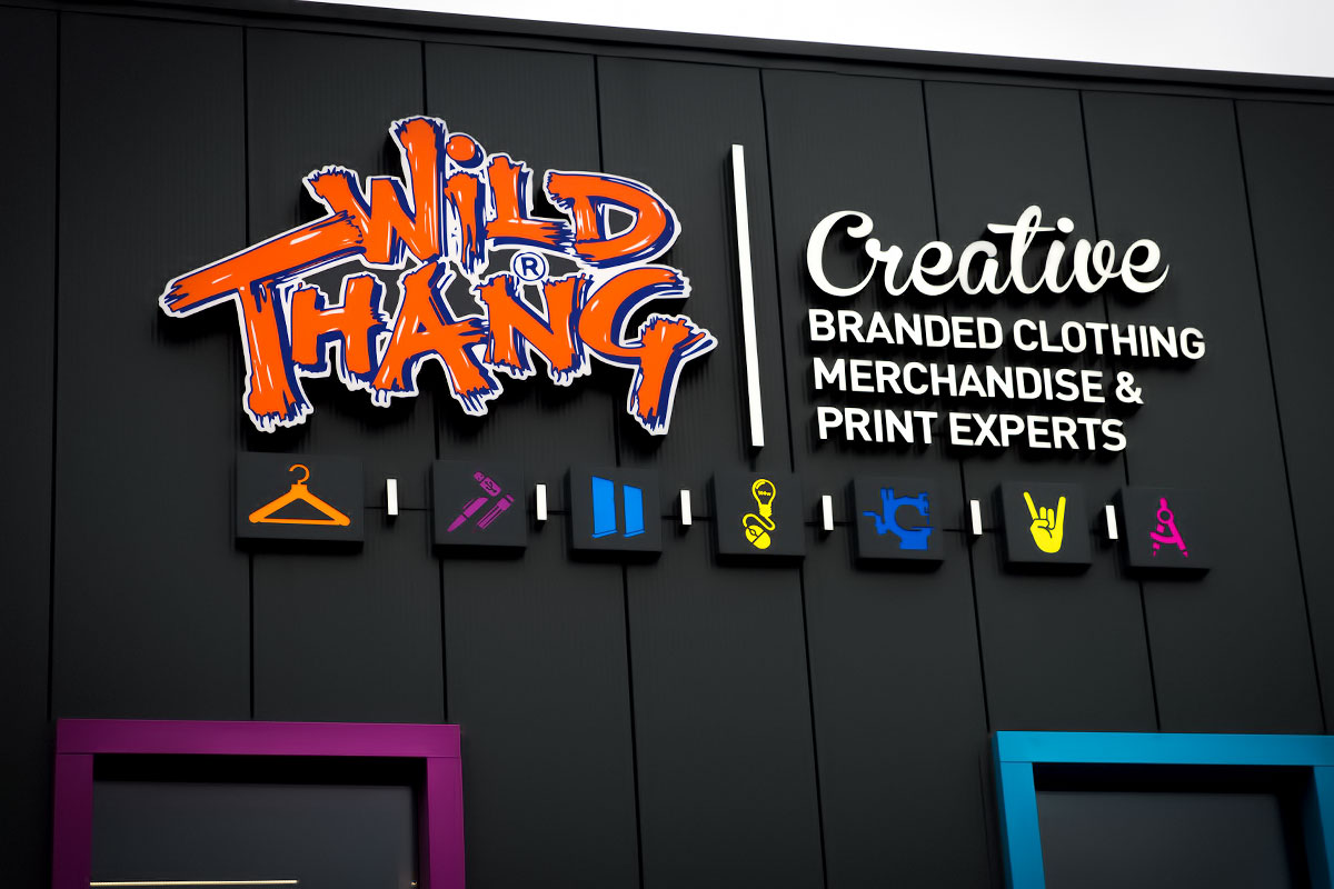 Wild Thang Liverpool Creative Signage
