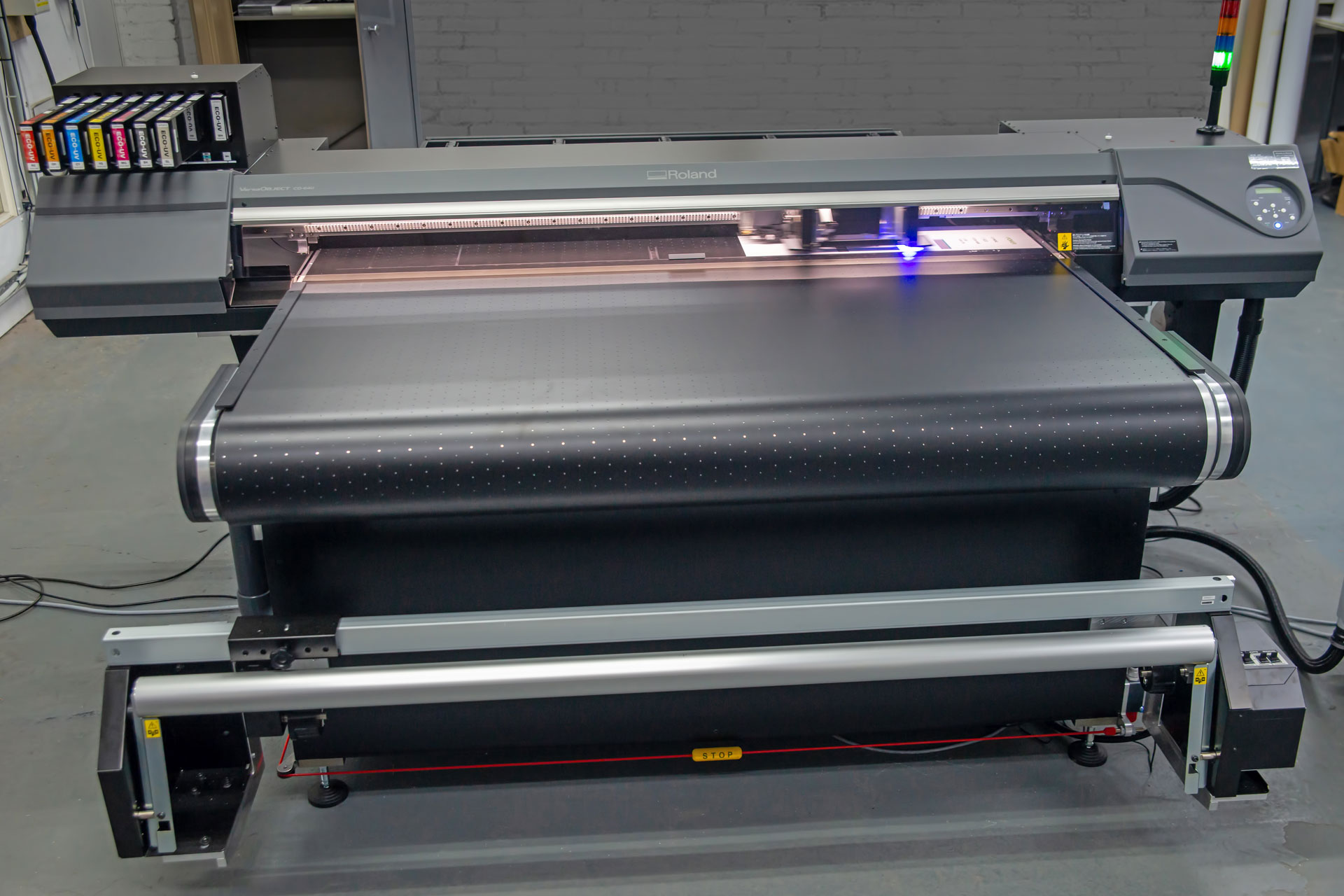 VersaOBJECT UV LED Flatbed Printer