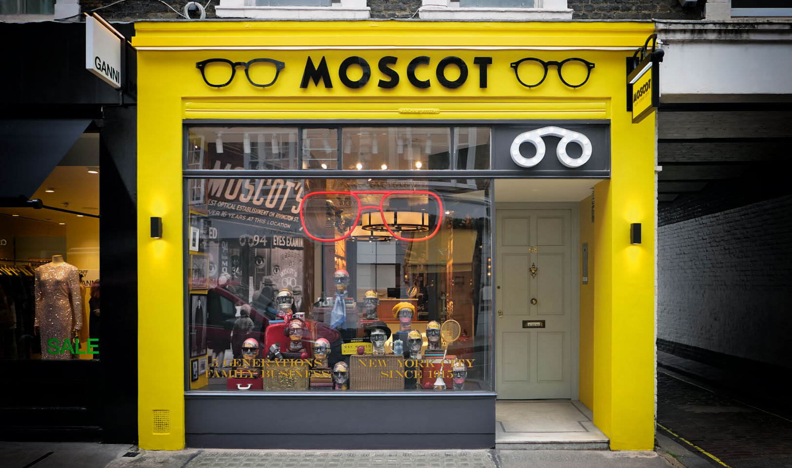 Moscot Glasses Marleybone London